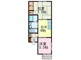 シャト－エイワの物件間取画像